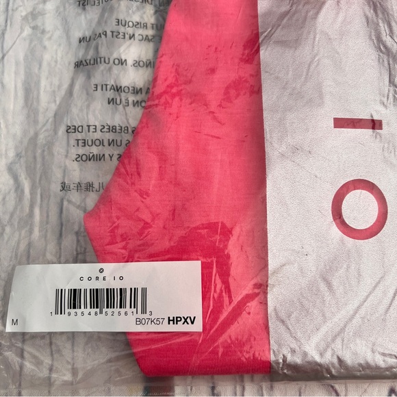 Core 10 women’s capri mid rise Leggings Pink size Medium - Picture 11 of 12